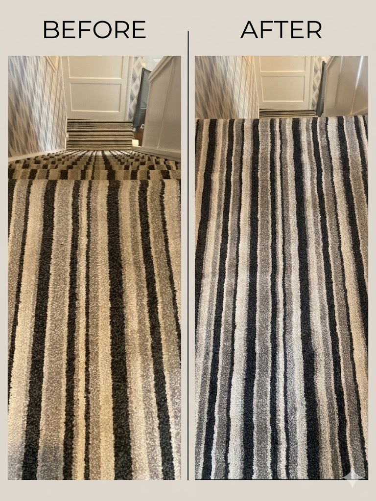 Hallway Runner Deep Cleaning Result
